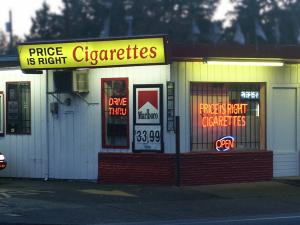 Slater's cigarette store